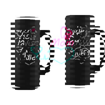 Wife Dog Mom Nurse Happy Nurse Mother Day Coffee Mug - Thegiftio