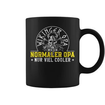 Wikinger Opa Wie Ein Normaler Opa Nur Viel Cooler Tassen - Seseable