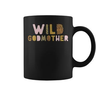 Wild One Godmother Two Wild Birthday Outfit Zoo Birthday Coffee Mug - Thegiftio