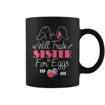 Will Trade Sister For Eggs Easter Bunny Egg Hunt Champion Coffee Mug | Mazezy