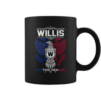 Willis Name - Willis Eagle Lifetime Member Coffee Mug - Seseable