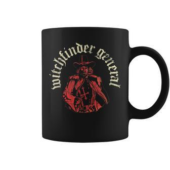 Witchfinder General Vintage Retro Western Red Man Coffee Mug - Seseable