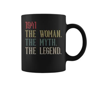 Womens 1941 Woman Myth Legend Retro 79 Year Old 79Th Birthday Women Coffee Mug | Mazezy