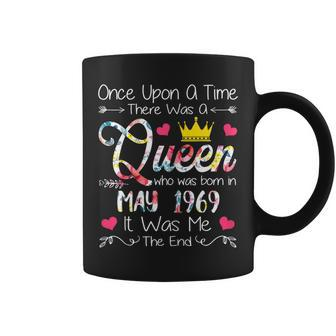 Womens 50Th Birthday Queen May 1969 Girls Tshirt Coffee Mug | Mazezy