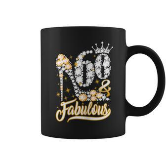 Womens 60 And Fabulous 60Th Birthday Diamond Gift For Women Coffee Mug | Mazezy