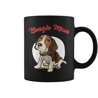 Womens Beagle Mom Shirts For Women Mothers Day Gift Shirt Coffee Mug | Mazezy UK