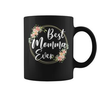 Womens Best Momma Ever Mothers Day Momma Gift Happy Mothers Day Coffee Mug - Thegiftio UK