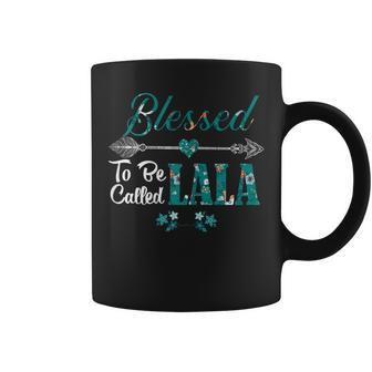 Womens Blessed To Be Called Lala Grandma Mothers Day Gifts Coffee Mug - Thegiftio UK