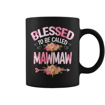 Womens Blessed To Be Called Mawmaw Mothers Day Mom Grandma Gift Coffee Mug | Mazezy