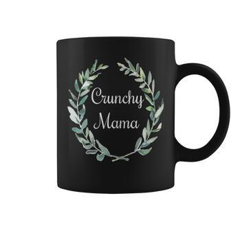 Womens Boho Crunchy Mama T All Natural Mother Gift Coffee Mug | Mazezy