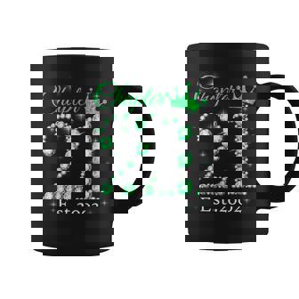 Womens Chapter 21 Est 2002 21 Years Old 21St Birthday Queen Coffee Mug | Seseable CA
