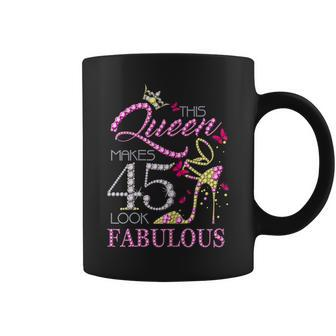 Womens Chapter 45 Fabulous Since 1978 Gifts 45Th Birthday Queen Coffee Mug | Mazezy