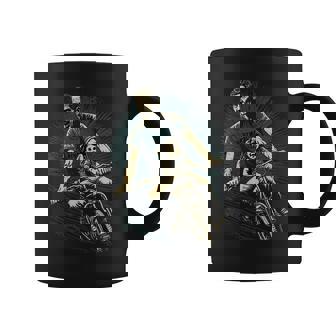 Womens Cycling Bmx Biker Dad Daughter Cyclist Fathers Day Coffee Mug - Thegiftio