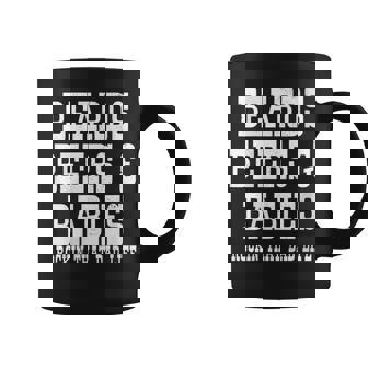 Womens Dad Life Beards Beer & Babies Funny Fathers Day Coffee Mug - Thegiftio