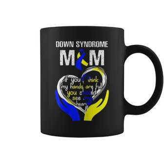Womens Down Syndrome Mom Costume World Down Syndrome Day Coffee Mug - Thegiftio UK