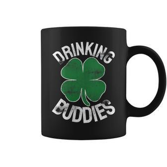 Womens Drinking Buddies Funny St Patricks Day Beer Matching Drunk Coffee Mug | Mazezy