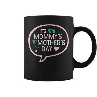 Womens First Mothers Day Shirt Pregnancy Announcement Gift Coffee Mug | Mazezy