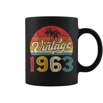 Womens Funny 60 Years Old Vintage 1963 Men And Women 60Th Birthday Coffee Mug - Seseable