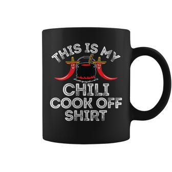 Womens Funny Chili Cook Off Event Gift For Men Women Youth Coffee Mug - Seseable