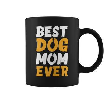 Womens Funny Dog Best Dog Mom Ever Meow Funny Dog Mothers Day Gifts Coffee Mug | Mazezy