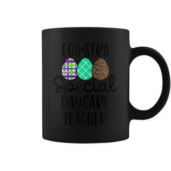 Womens Funny Easter Day Teacher Gift For Daycare Provider Worker Coffee Mug | Mazezy