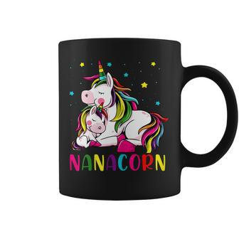 Womens Funny Nanacorn Unicorn Costume Nana Mom Mothers Day Coffee Mug - Thegiftio UK