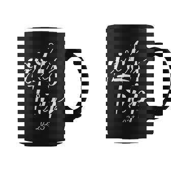 Womens Girls Trip 2023 Vacation Weekend Getaway Party Funny Coffee Mug | Mazezy