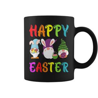 Womens Happy Easter Day Gnome Funny Easter Day Egg Hunting Coffee Mug - Seseable