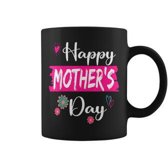 Womens Happy Mothers Day 2023 Mom Mommy Grandma Flowers Coffee Mug - Thegiftio UK