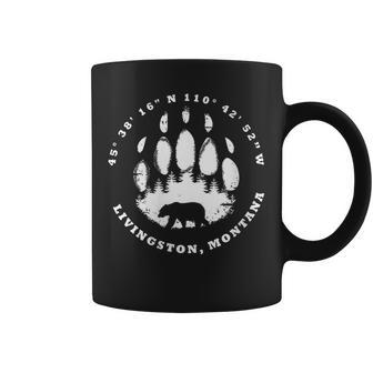 Womens Hiking Bear Wear Livingston Montana Coffee Mug | Mazezy