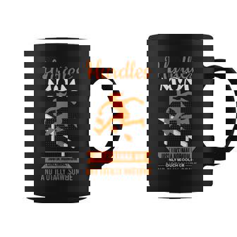 Womens Hurdles Mom Hurdler Mother Track & Field Hurdling Coffee Mug | Mazezy
