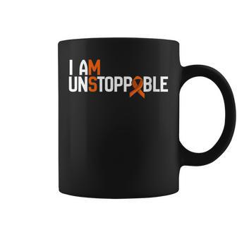 Womens I Am Unstoppable Multiple Sclerosis Ms Awareness Men Women Coffee Mug | Mazezy