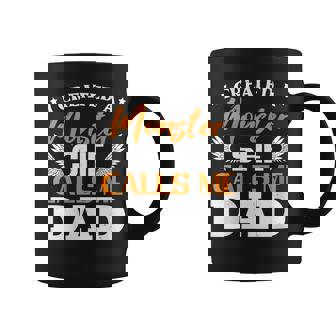 Womens I Created A Monster | Dad Daughter Fathers Day Dad Jokes Coffee Mug - THEGIFTIO