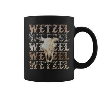 Womens Koe Western Country Music Wetzel Bull Skull Coffee Mug | Mazezy
