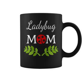 Womens Ladybug Mom Ladybug Lover Coffee Mug - Seseable