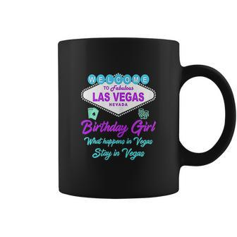 Womens Las Vegas Birthday Girl Squad Goals Matching Group Souvenir Coffee Mug - Thegiftio UK
