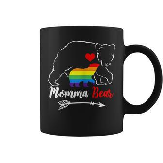 Womens Lgbt Mama Momma Bear Gay Pride Proud Mom Mothers Day Coffee Mug - Thegiftio UK