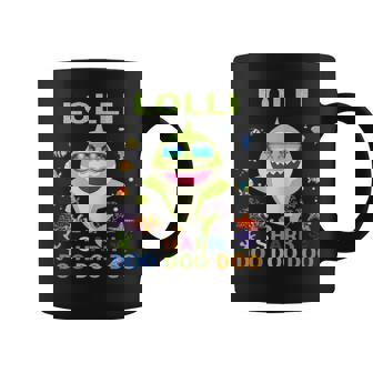 Womens Lolli Shark Doo Doo Doo Fathers Day Gift Coffee Mug - Seseable