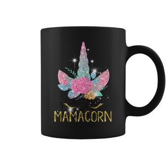 Womens Mamacorn Unicorn Mama Mothers Day Gift Mama Mommy Coffee Mug | Mazezy