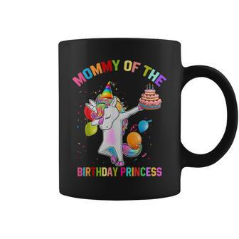 Womens Mommy Of The Birthday Princess Unicorn Outfit Coffee Mug | Mazezy