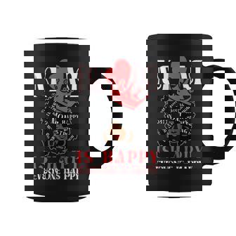 Womens Mothers Day Black Queen Mom Is Happy Everyone Is Happy Coffee Mug | Mazezy