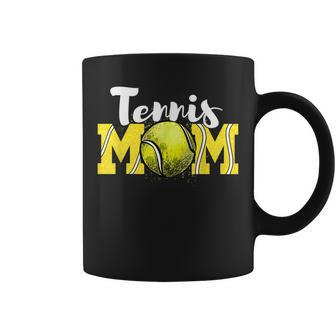 Womens Mothers Day Tennis Mom Funny Sport Tennis Lover Coffee Mug | Mazezy
