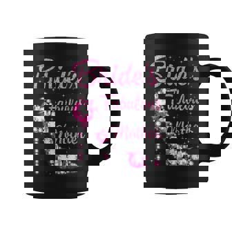 Womens Mothers Fabulous Bride Happy Wedding Married Day Vintage Coffee Mug - Thegiftio