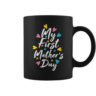 Womens My First Mothers Day Mothers Day 2023  Coffee Mug