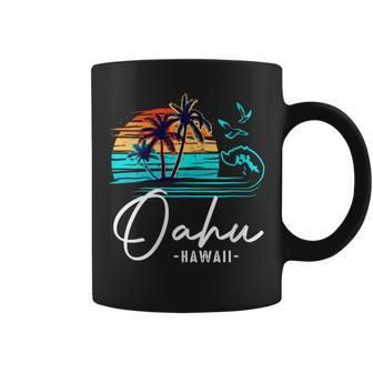 Womens Oahu Hawaii 2023 Hawaiian Vacation Matching Family Group Coffee Mug | Mazezy
