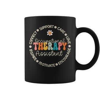 Womens Occupational Therapy Funny Retro Ot Therapist Assistant Coffee Mug | Mazezy