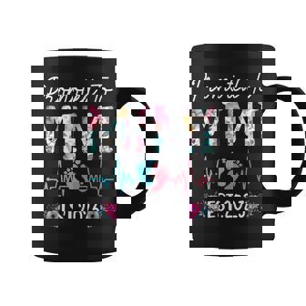Womens Promoted To Mimi 2023 Mothers Day Christmas First Time Mom Coffee Mug - Thegiftio