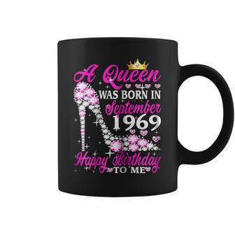 Womens Queen Was Born In September 1969 50Th Birthday Gift Coffee Mug | Mazezy