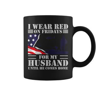 Womens Red Friday Husband Remember Everyone Deployed Gift Coffee Mug | Mazezy