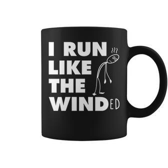 Womens Running I Run Like The Winded Coffee Mug - Seseable